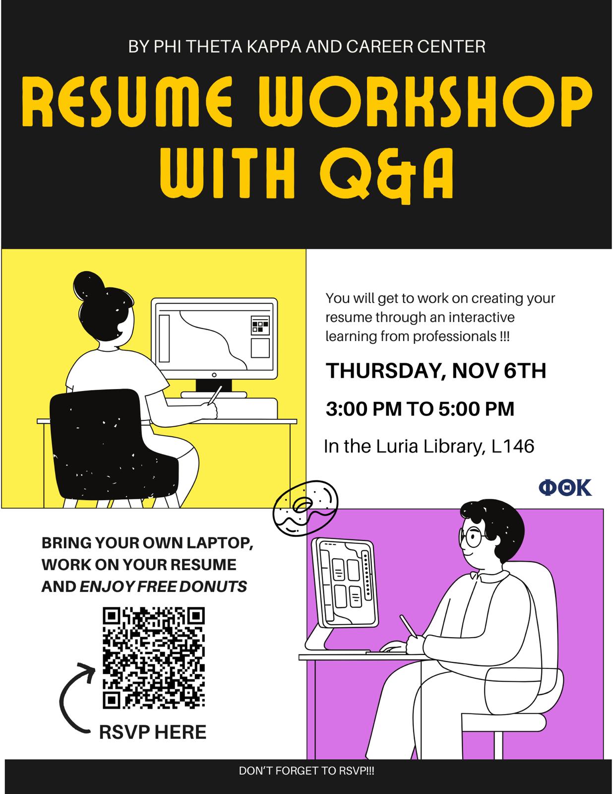 PTK Resume workshop